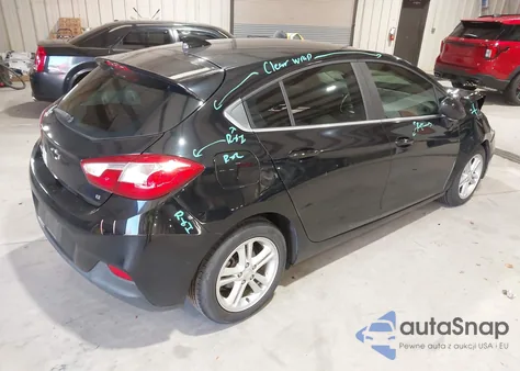 2017 Chevrolet Cruze Lt Auto из США, поврежденный, VIN 3G1BE6SM3HS549329